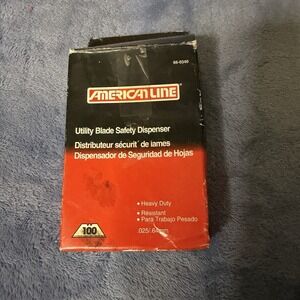 American Line 66-0340 Utility Blade Safety‎ Dispenser